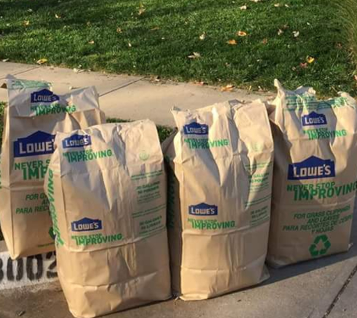 Bag Yard Waste - But Use Paper (or Containers), Not Plastic